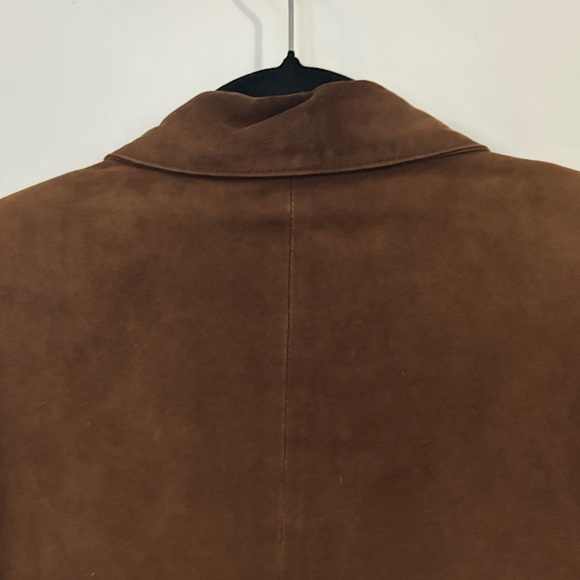 Cole Haan Goatskin Suede blazer- VTG - Picture 9 of 11
